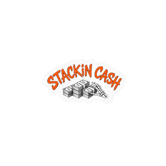 Stackin Cash Vinyl Sticker