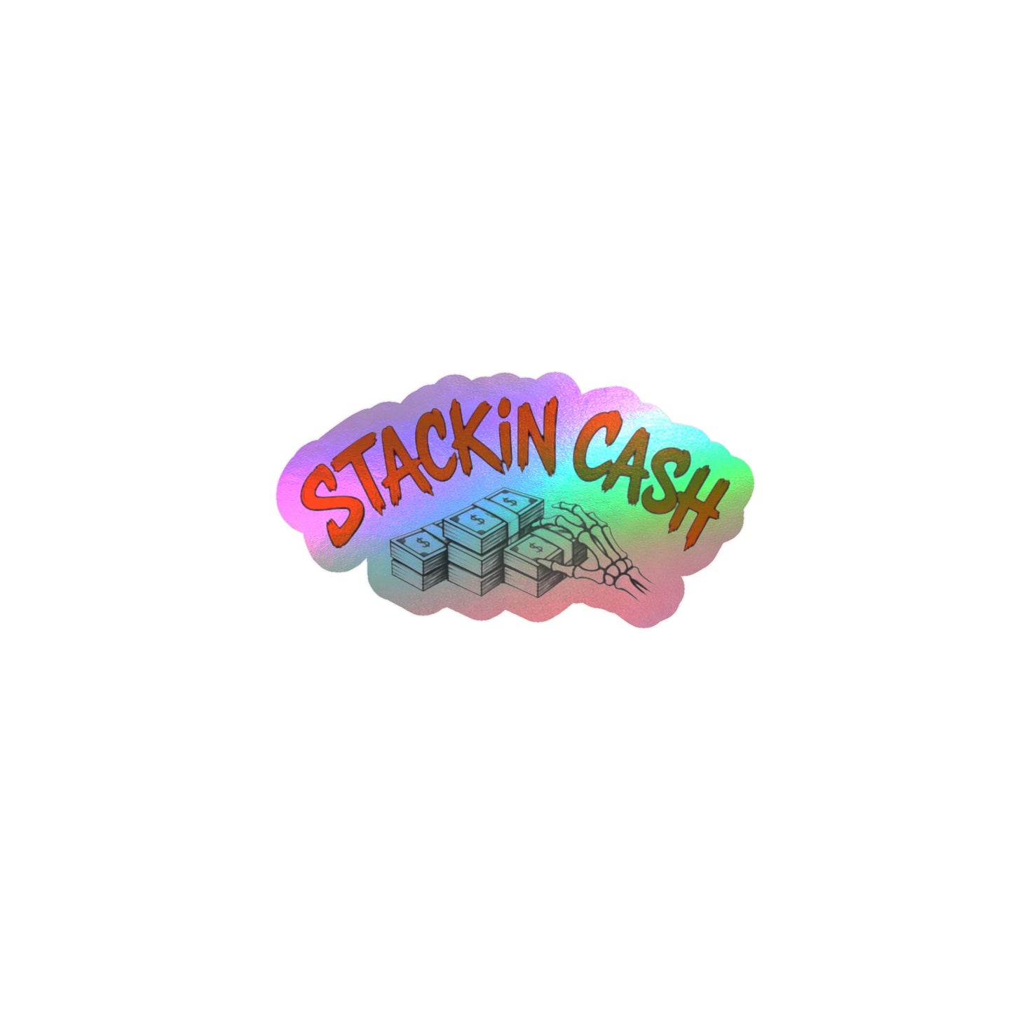 Stackin Cash Vinyl Sticker