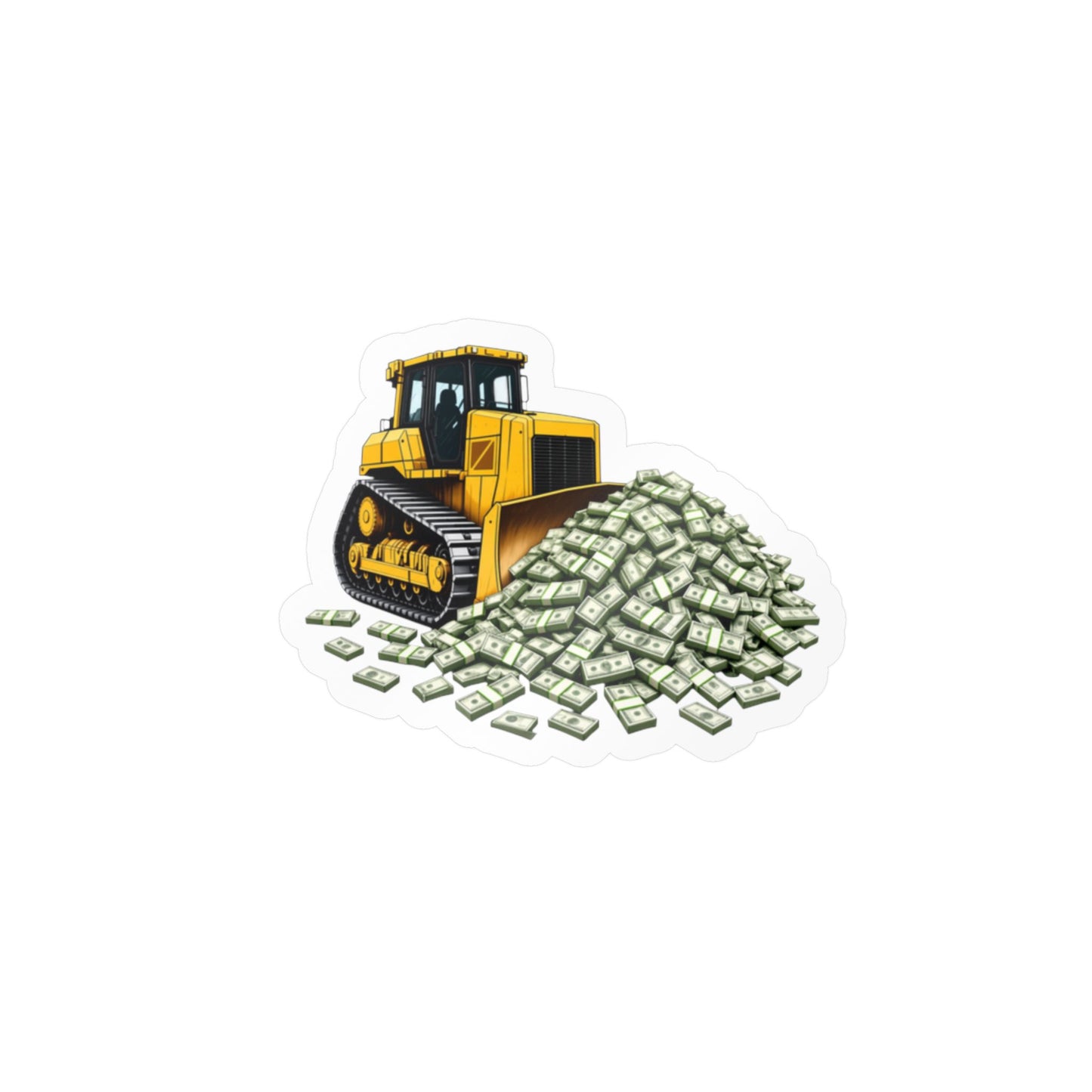 The Dozer Vinyl Sticker