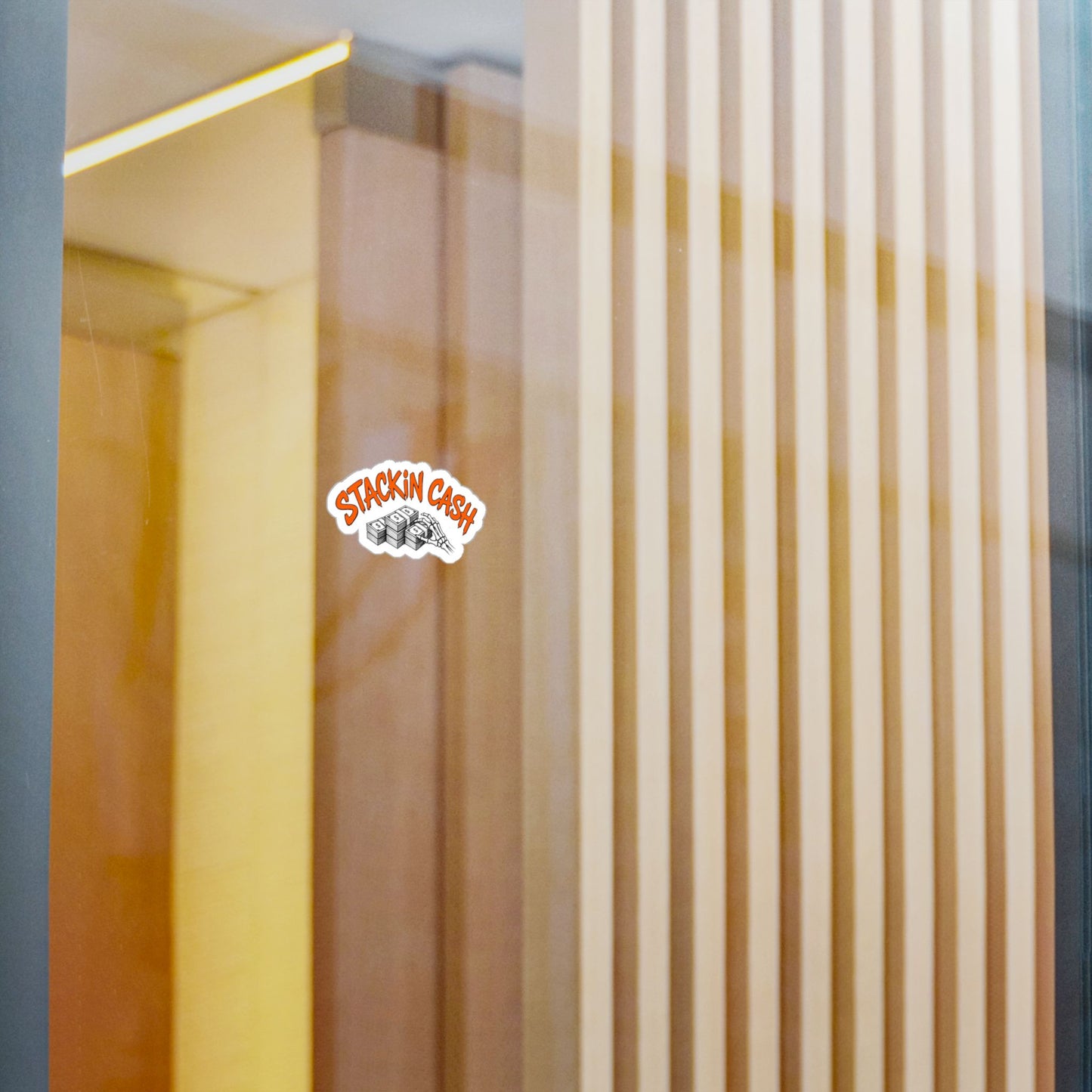 Stackin Cash Vinyl Sticker